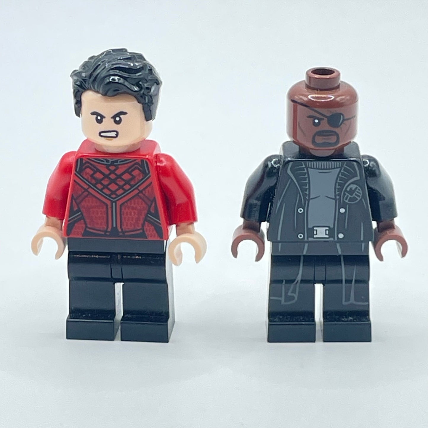 LEGO Shang - Chi and Nick Fury, Super Heroes, Minifigure (sho700 & sho585a)