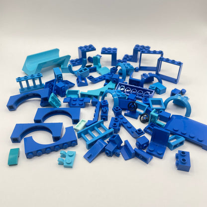 LEGO Arches, Vehicle, SNOT, Mixed Blue Approx. 80g