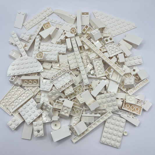 LEGO Mixed White, Bulk, Approx. 200g