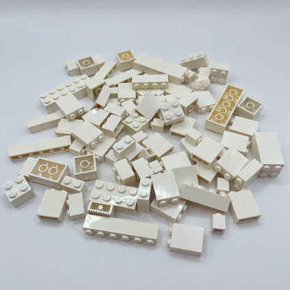 LEGO White, Bricks, Approx. 115g