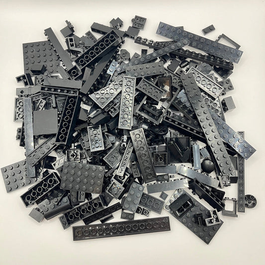 LEGO Mixed Bricks, Black, Approx. 300g