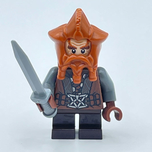 LEGO Nori the Dwarf with Sword, Lord of the Rings, Minifigure (lor046)