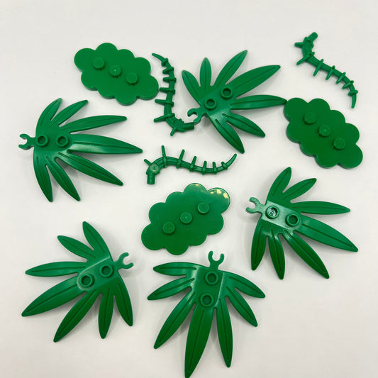 LEGO Green, Plants, Sword Leaf, 11 Pieces