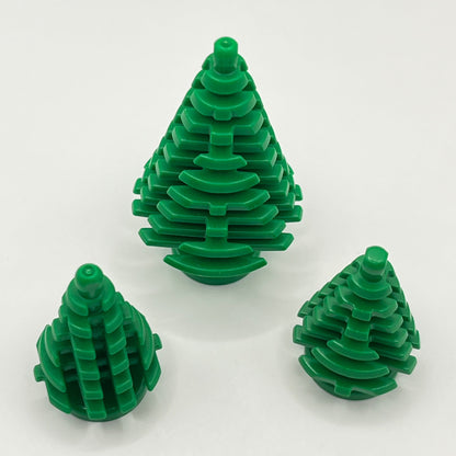 LEGO Pine Trees, Green, 3 Piece