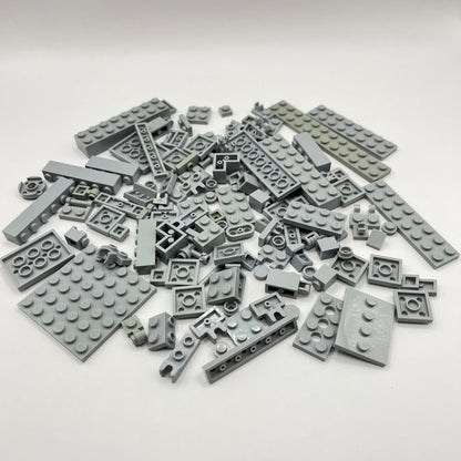 LEGO Light Bluish Grey, Mixed Pieces, Approx. 85g