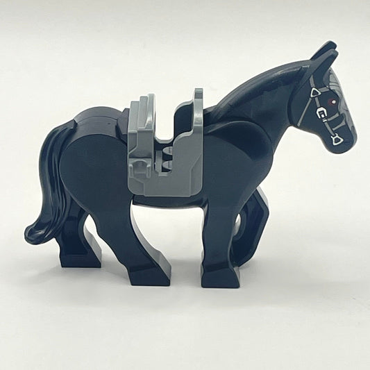 LEGO Black Horse with Saddle from Lord of the Rings, LOTR