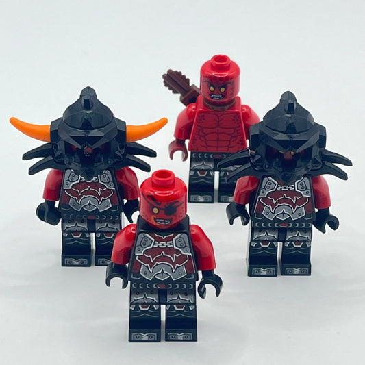 LEGO Nexo Knights Baddies Minifigures Variety Pack of 4