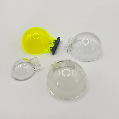 LEGO Half Sphere Canopy, Transparent, 4 Pieces