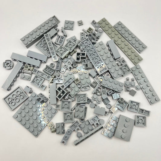 LEGO Light Bluish Grey, Mixed Pieces, Approx. 85g