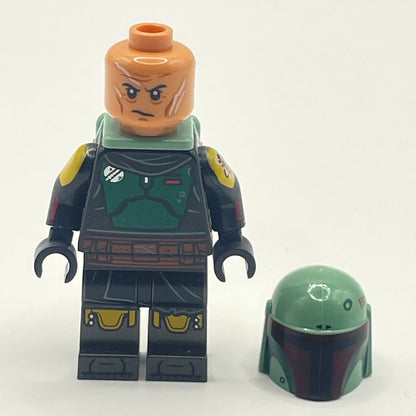 LEGO Boba Fett - Repainted Beskar Armor, Jet Pack, Star Wars Minifigure (sw1245)