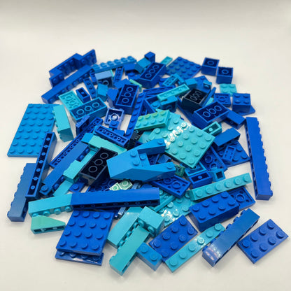 LEGO Seconds Blue, Mixed Pieces, Approx. 150g