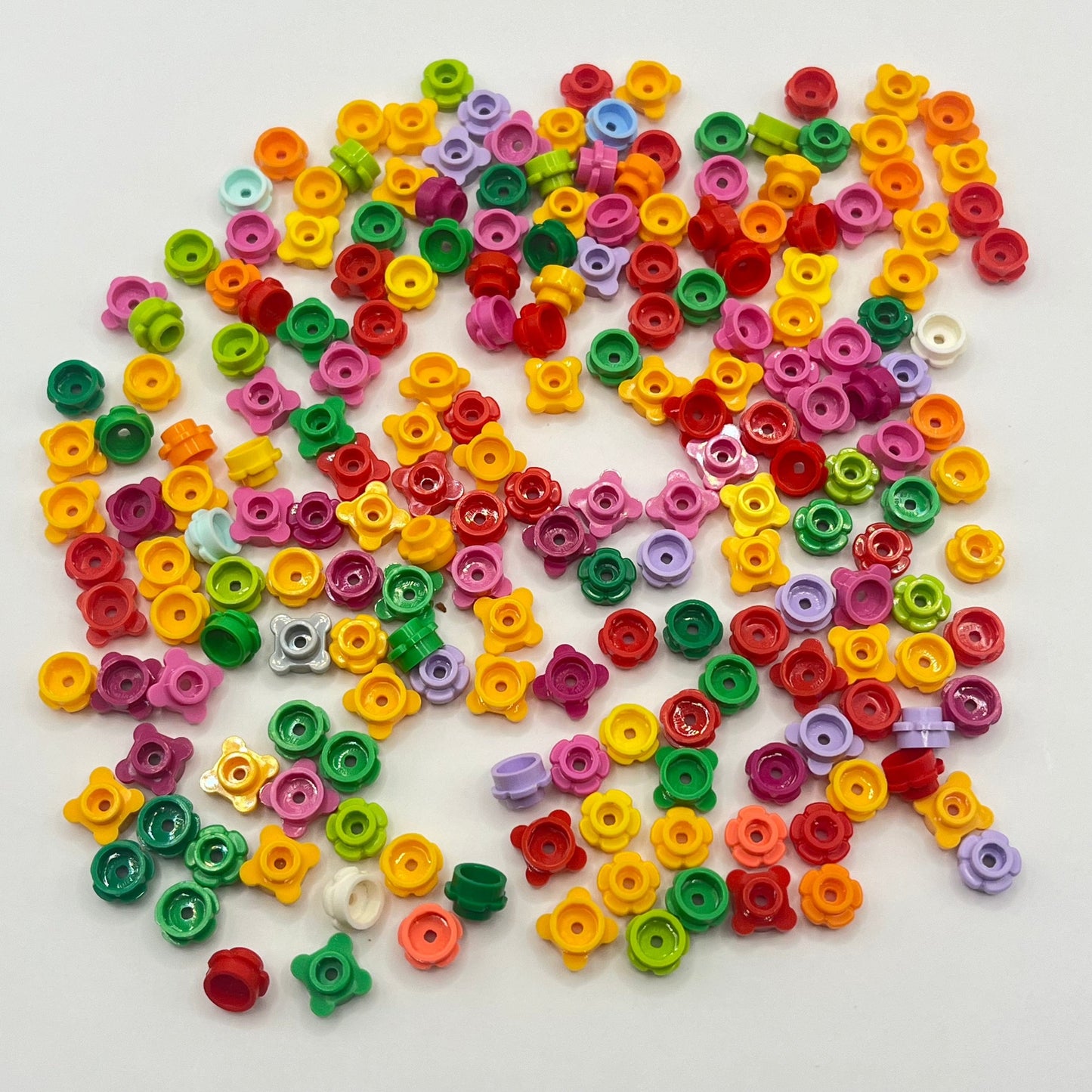 LEGO Mixed Flowers, Mixed Colours, 200 Pieces, Plant