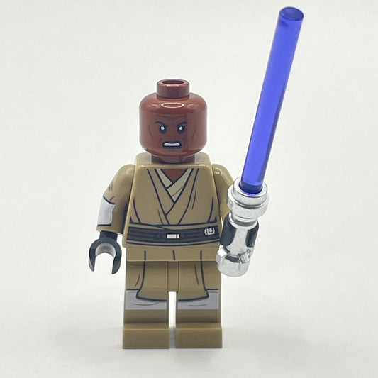 LEGO Mace Windu with Lightsaber, Star Wars Minifigure (sw1205)