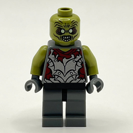 LEGO Moria Orc - Olive Green, Lord of the Rings, Minifigure (lor011)