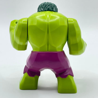 LEGO Hulk - Giant, Magenta Pants, Dark Green Hair, Large Minifigure (sh0371)