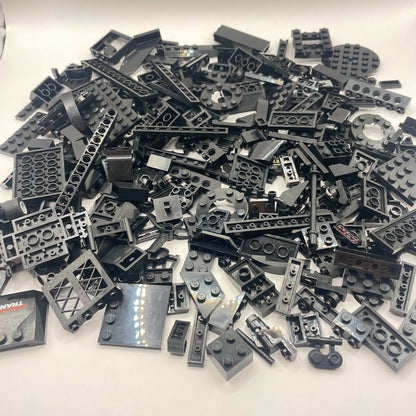 LEGO Mixed Pieces, Black, Approx. 260g