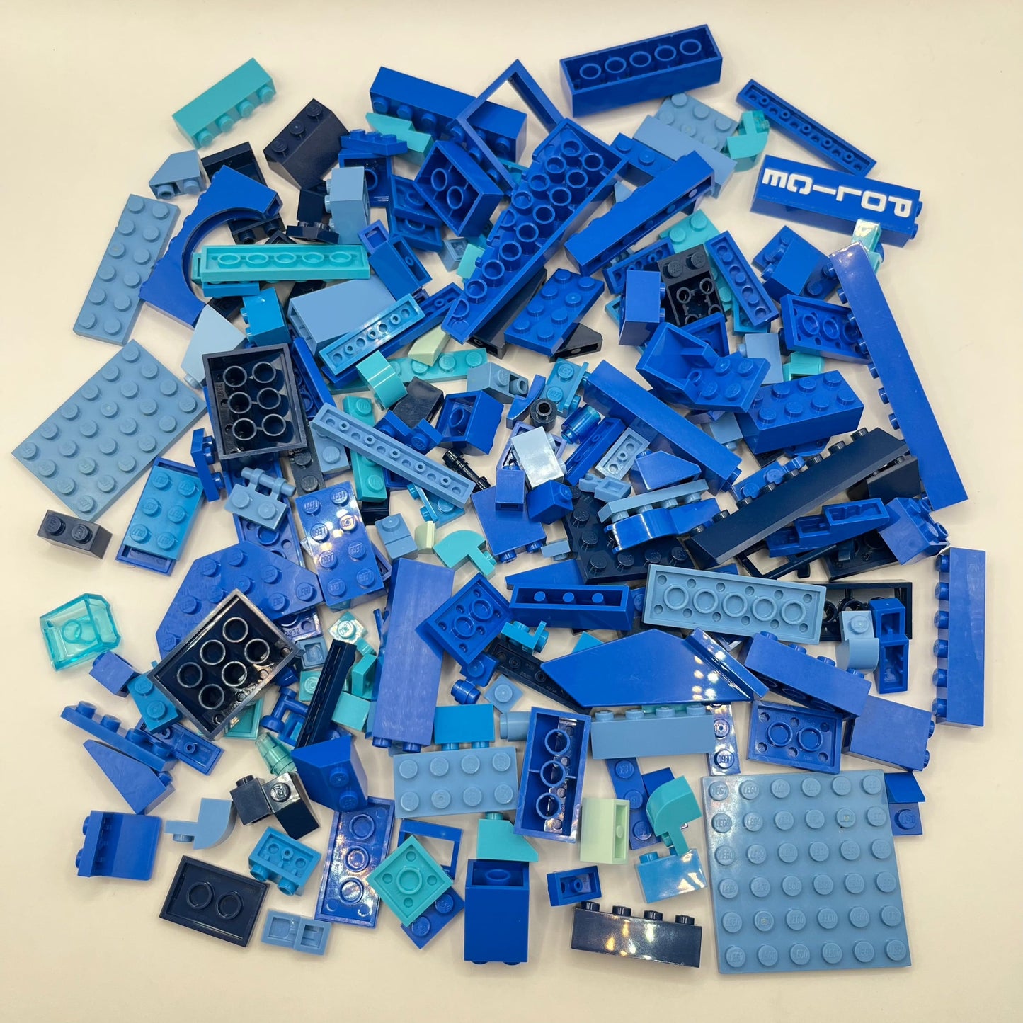 LEGO Mixed Blues, Mixed Pieces, Approx. 200g