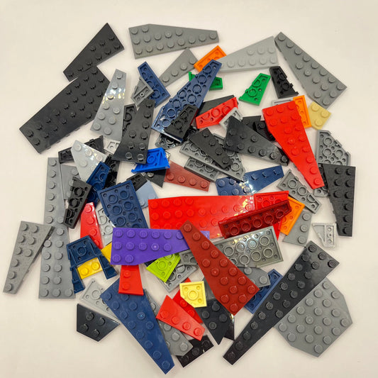 LEGO Mixed Colours, Wings / Wedges, Approx. 100g