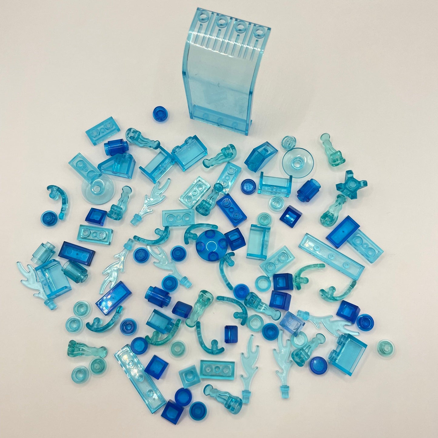 LEGO Energy Effects, Transparent Blue, 100 pieces, Water, Flame